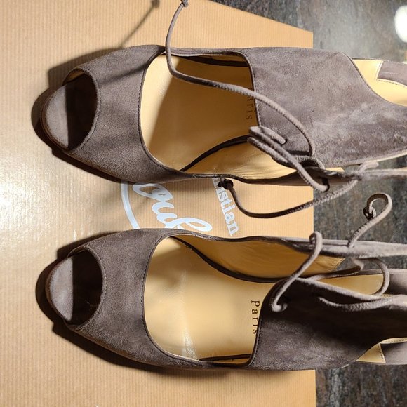 Christian Louboutin Allegra 120 Suede - Picture 2 of 8